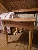 Rustiek houten grenen tafeltje, Ophalen