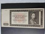 500 korun Tsjechië Specimen 1942 jaar, Ophalen of Verzenden, Overige landen, Los biljet
