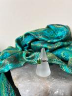 Diopsiet chroomdiopsiet geluk vreugde voorspoed intuïtie, Sieraden, Tassen en Uiterlijk, Ringen, Nieuw, Ophalen of Verzenden, Dame of Heer