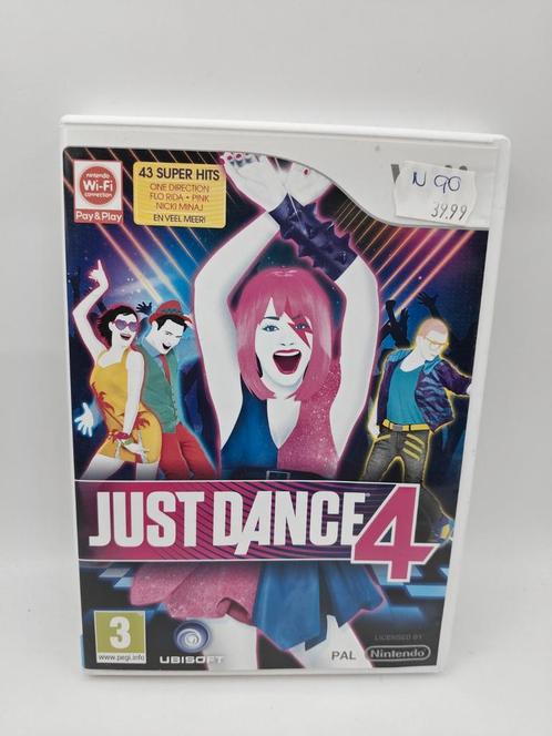 Just Dance 4 Wii, Spelcomputers en Games, Games | Nintendo Wii, Zo goed als nieuw, Muziek, 3 spelers of meer, Vanaf 3 jaar, Ophalen of Verzenden