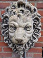 Prachtige betonnen leeuwenkop spuit ornament, Ophalen, Zo goed als nieuw, Overige typen