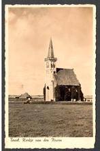 Oude Ansicht - Texel Kerkje van den Hoorn 1945 - NH., Ophalen of Verzenden, 1940 tot 1960, Gelopen, Noord-Holland