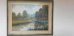 Waterlandschap met waterlelies Baayens, Antiek en Kunst, Kunst | Schilderijen | Klassiek, Ophalen