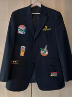 Oeteldonk heren carnaval 11-11 jasje met emblemen maat M, Carnaval, Maat 48/50 (M), Nieuw, Ophalen of Verzenden
