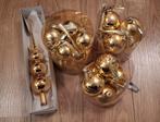 Gouden kerstballen en piek, Diversen, Kerst, Ophalen, Zo goed als nieuw