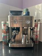 KitchenAid Halfautomatische Espressomachine met Koffiemolen, Witgoed en Apparatuur, Espresso apparaat, 10 kopjes of meer, Zo goed als nieuw