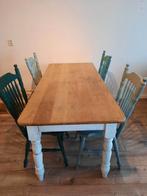 Eettafel en/of stoelen, Huis en Inrichting, Ophalen, Gebruikt, 4 tot 6 stoelen