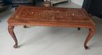 Indonesische Salontafel met Inlegwerk, Huis en Inrichting, Tafels | Eettafels, Ophalen, Gebruikt, 100 tot 150 cm, 50 tot 100 cm
