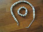 Ketting en armband., Sieraden, Tassen en Uiterlijk, Kettingen, Ophalen of Verzenden, Nieuw, Overige kleuren, Overige materialen