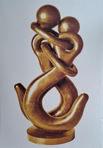 Wanddecoratie "Love Couple" beschikbaar voor biedingen