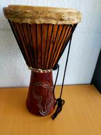 Djembe weinig gebruikt 53 x 30 cm Hoogte x breedte, Muziek en Instrumenten, Percussie, Ophalen, Zo goed als nieuw, Trommel