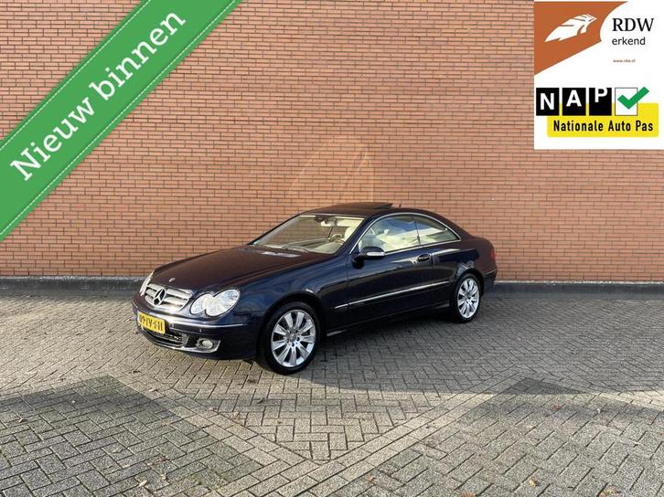 Mercedes CLK 350 Coupé Elegance 2007 PANO | CRUISE | LEER |, Auto's, Mercedes-Benz, Bedrijf, Te koop, CLK, ABS, Airbags, Airconditioning