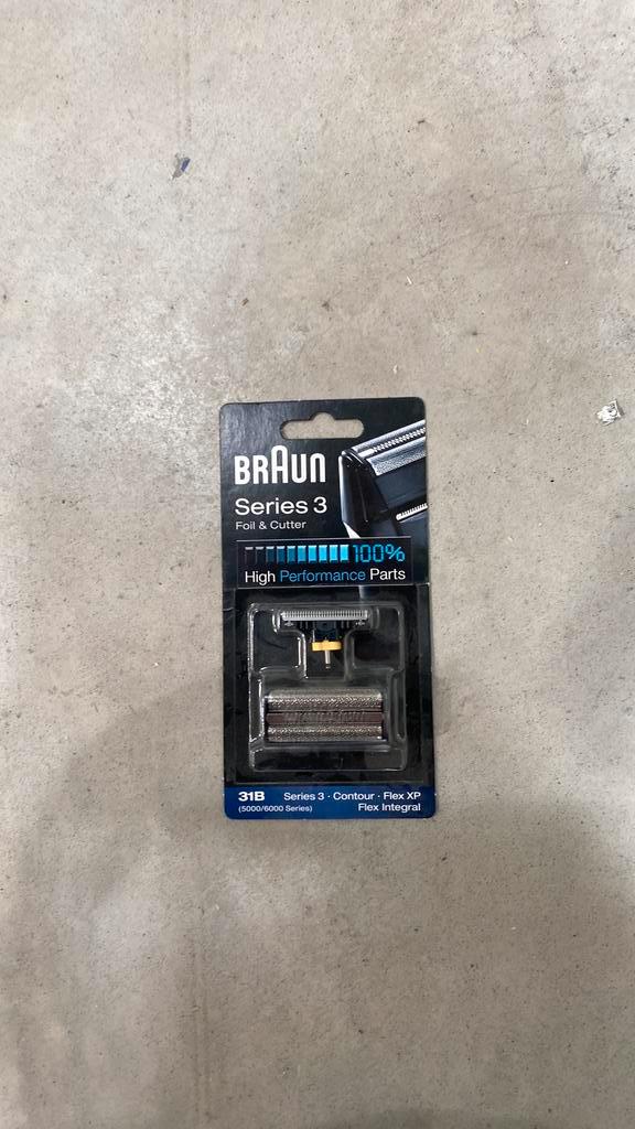 Braun Series 3 - foil & cutter - nieuw, Huis en Inrichting, Badkamer | Badtextiel en Accessoires, Nieuw, Ophalen of Verzenden