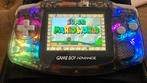 Gameboy Advance (ips), Spelcomputers en Games, Spelcomputers | Nintendo Game Boy, Ophalen of Verzenden, Zo goed als nieuw, Game Boy Advance
