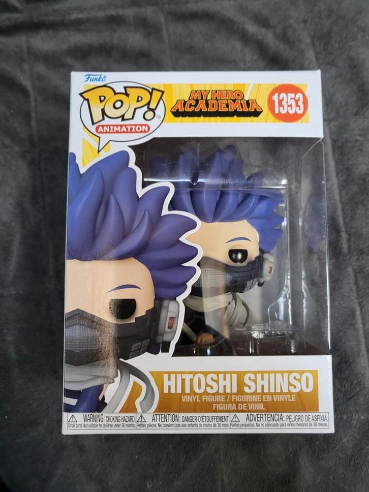 Funko Pop! Animation My Hero Academia - Hitoshi Shinso #1353, Verzamelen, Poppetjes en Figuurtjes, Nieuw, Ophalen of Verzenden