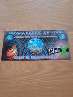 Thunderdome 14 on tour flyer club x ( hardcore gabber ), Verzamelen, Ophalen of Verzenden