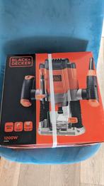 Black+Decker bovenfrees KW1200E, Ophalen, Nieuw, Black & Decker, Bovenfrees