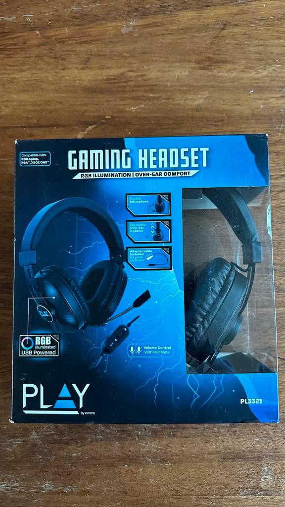 Gaming Headset - Perfect voor Gamers!, Computers en Software, Headsets, Nieuw, Over-ear, Bedraad, Gaming headset, Ophalen of Verzenden