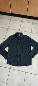 JOE MERINO. COM 100 %Merino wol overhemd maat XL, Ophalen of Verzenden, Zo goed als nieuw, Zwart, Halswijdte 43/44 (XL)