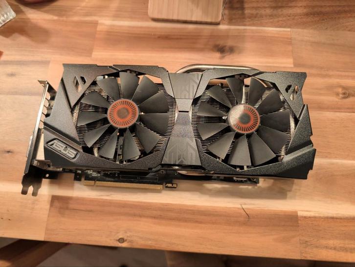 Asus Strix GTX 970 - Goede videokaart, Computers en Software, Videokaarten, Gebruikt, Nvidia, PCI-Express 3.0, GDDR5, HDMI, DisplayPort