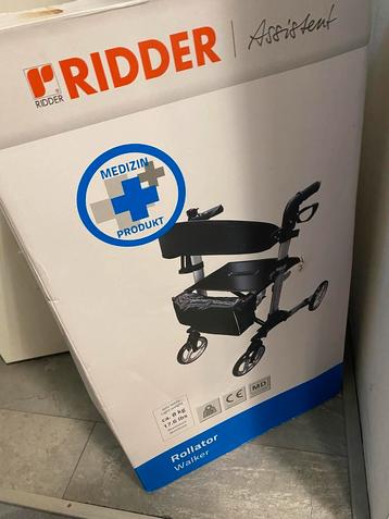Rollator Ridder Assistent – Lichtgewicht, Inklapbaar, Nieuw beschikbaar voor biedingen