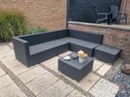 Lounge set 4 delig, Ophalen, Zo goed als nieuw, Wicker