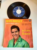 Elvis Presley  ep  ( Return to sender / Girls Girls Girls), Ophalen of Verzenden, Zo goed als nieuw, Pop, EP