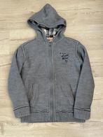 Grijs gevoerde borger vest maat 146, Ophalen of Verzenden, Zo goed als nieuw, Jongen of Meisje, Trui of Vest