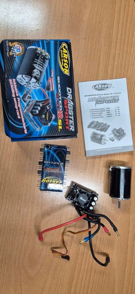 Carson Dragster Sport Black 12.5L Brushless Set, Hobby en Vrije tijd, Modelbouw | Radiografisch | Auto's, Gebruikt, Onderdeel