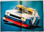 Poster uit 1973 Ford Capri RS getekend door Robert Rettenmay, Verzamelen, Auto's, Zo goed als nieuw, Verzenden