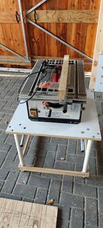 Tafelzaag op verrijdbare onderstel, Doe-het-zelf en Verbouw, Gereedschap | Zaagmachines, Ophalen, Gebruikt, Cirkelzaag, 70 mm of meer