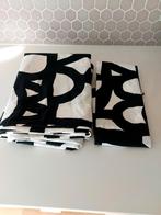 Dekbedovertrek Ikea 2x eenpersoons zwart-wit 2x kussenslopen, Huis en Inrichting, Slaapkamer | Beddengoed, Eenpersoons, Wit, Dekbedovertrek