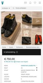 Christian louboutin  ( High top ), Kleding | Heren, Schoenen, Ophalen of Verzenden, Christian Louboutin, Zo goed als nieuw, Zwart