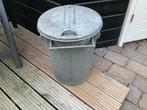 Zinken vuilnisemmer Rotterdam, 40 liter of meer, Ophalen, Zo goed als nieuw, Minder dan 50 cm