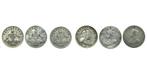 Australie - Lot 3x 3 Pence zilver 1910, 1912, 1916 div. kwal, Postzegels en Munten, Munten | Oceanië, Setje, Zilver, Ophalen of Verzenden