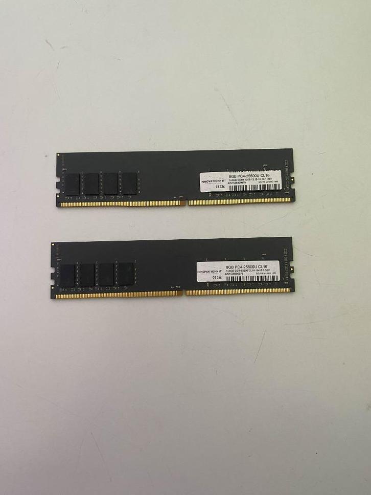 Innovation IT - 2x8GB 3200Mhz, Computers en Software, RAM geheugen, Zo goed als nieuw, Desktop, 16 GB, DDR4, Verzenden