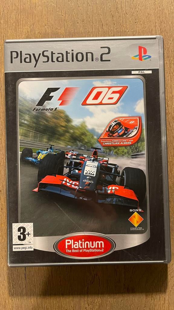F1 Formula One 06, Gebruikt, Racen en Vliegen, 2 spelers, Eén computer