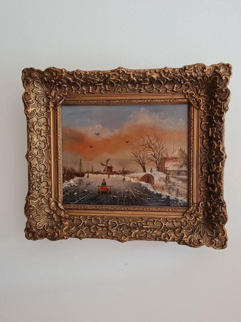 Schilderij lijst antiek, Antiek en Kunst, Kunst | Schilderijen | Klassiek, Ophalen