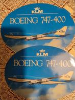 KLM Boeing 747-400 stickers, Verzamelen, Luchtvaart en Vliegtuigspotten, Ophalen of Verzenden, Nieuw