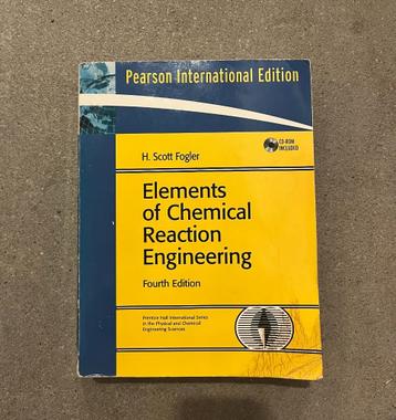 Elements of chemical reaction engineering beschikbaar voor biedingen