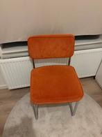 Oranje rib stoel buisframe, Ophalen, Zo goed als nieuw, Overige kleuren, Eén