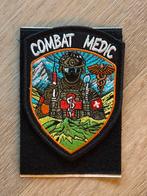 Patch Combat Medic, Verzamelen, Ophalen of Verzenden, Landmacht, Amerika, Embleem of Badge