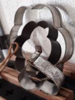 Oude uitsteekvormen mal suikergoedstekers bloemen hart, Ophalen of Verzenden