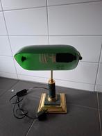 Groene Bankierslamp / Bureaulamp, Antiek en Kunst, Antiek | Lampen, Ophalen