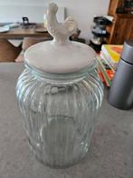 Glazen pot, Ophalen of Verzenden, Zo goed als nieuw