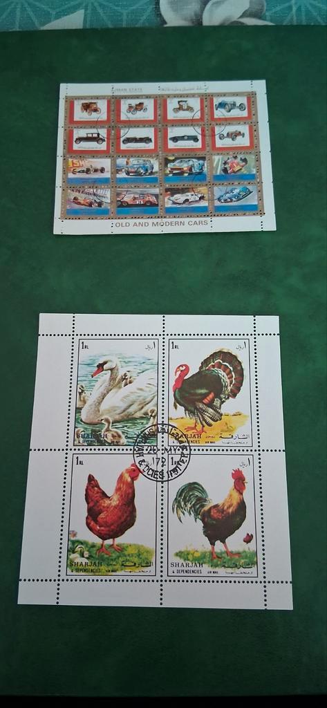 Collectie Postzegels - Auto's, Dieren, Ruimtevaart, Postzegels en Munten, Postzegels | Volle albums en Verzamelingen, Buitenland