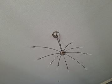  Zilverkleurige chromen plafonnière beschikbaar voor biedingen