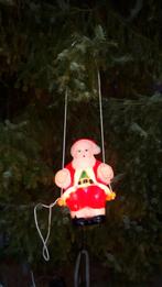 Kerstman pop met verlichting op schommel! Kerst, Diversen, Ophalen of Verzenden