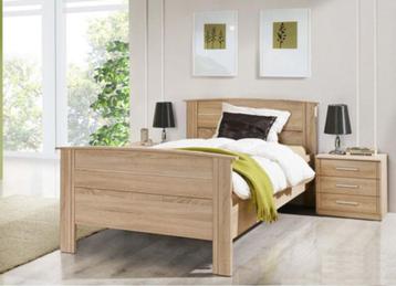 Nieuw comfort bed 100x200 licht eiken. Hoogte verstelbaar beschikbaar voor biedingen