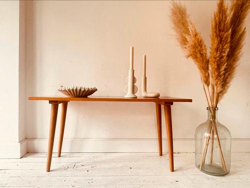 SALE NU €50 Vintage bijzettafel salontafel design, Verzamelen, Retro, Huis en Inrichting, Ophalen